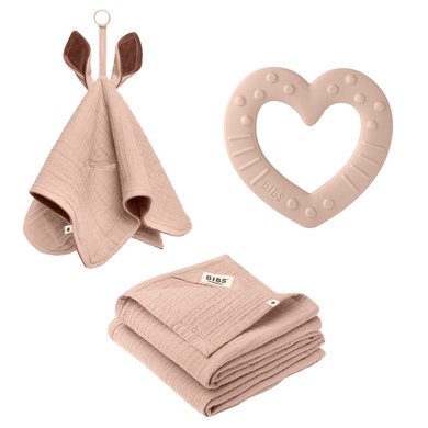BIBS® Baby shower gavesett Blush