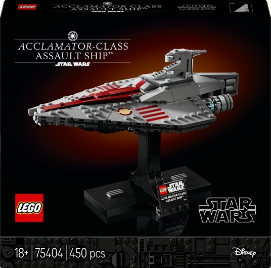 LEGO Star Wars TM 75404 Assault Ship i Acclamator-klassen LEGO Star Wars TM 75404 Assault Ship i Acclamator-klassen