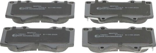 MAPCO 106091 Bremseklosser