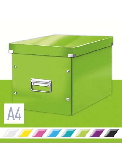 Leitz Oppbevaringsboks Click & Store Kube WOW Large Leitz Oppbevaringsboks Click & Store Kube WOW Large