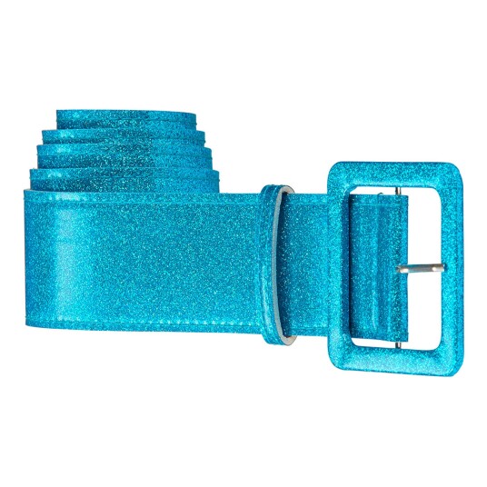 Widmann S.r.l. Glitterbelte Blå - One size