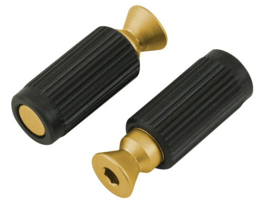 Floyd Rose Bridge Machine Studs And Inserts, Satin Gold (2 Pcs)