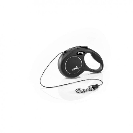 Flexi New Classic XS 3m Hundebånd - Svart