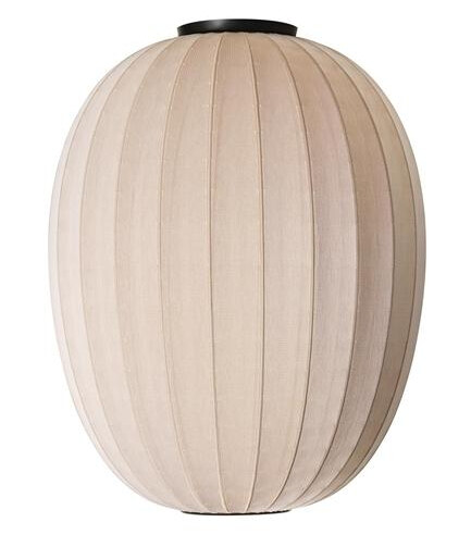 Made By Hand Knit-Wit Høy/Oval Taklampe Ø65 Sand Stein