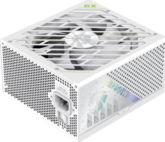 Gamemax GX Pro 1250G WH Strømforsyning 1250W 80 Plus Gold Hvit