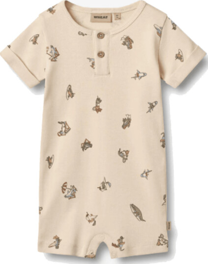 Wheat Jumpsuit S/S Alfred Beach friends (92 cm)