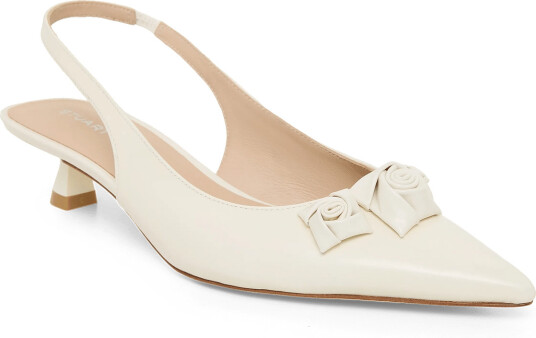 Stuart Weitzman Rosie 35 Slingback White 36.5