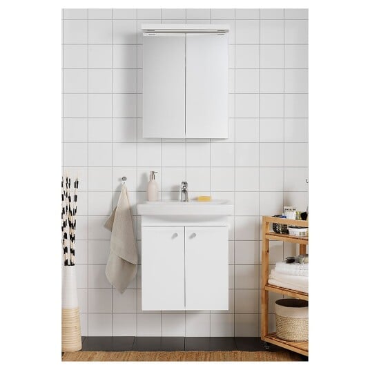 Hafa Life 500 Møbelpakke 50x40x60 cm med servant og speilskap