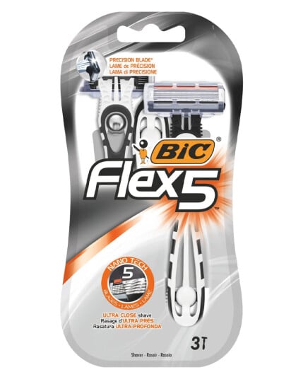 Bic Shaver Bic Flex 5 Blister 3&Amp