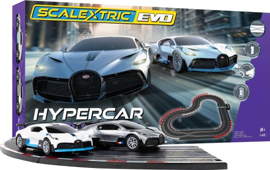 Scalextric Bilbane EVO 1:43 Bugatti Overdrive