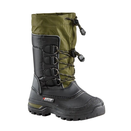 Baffin Pinetree Boot Youth Black/green Youth 28 Baffin Pinetree Boot Youth Black/green Youth 28