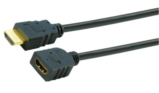 SCHWAIGER HDMI Kabel 1,5m Verlängerung Schwarz SCHWAIGER HDMI Kabel 1,5m Verlängerung Schwarz