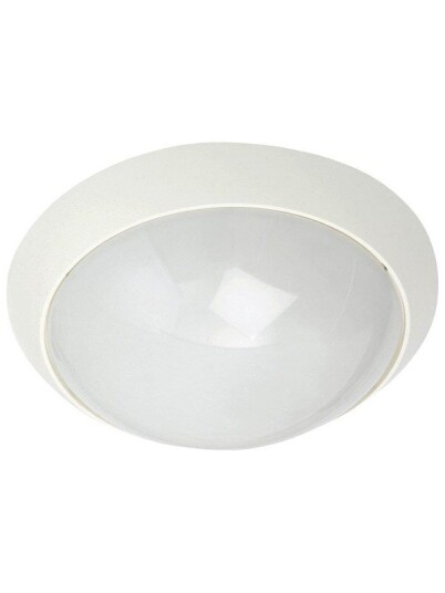 Plafond Enøk Alu E27 Med Sensor Og Sikringsskrue Hvid
