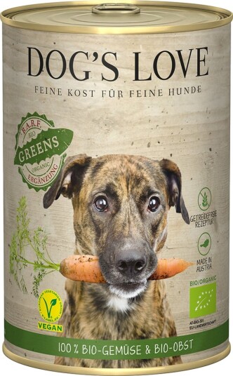 Dog´S Love Våtfôr Økologisk Vegan Øko Greens 6 X 400 G