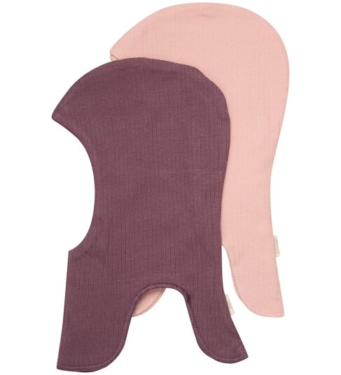 Minymo Balaclava, Double (2-Pack) - Pink - 74 Minymo Balaclava, Double (2-Pack) - Pink - 74