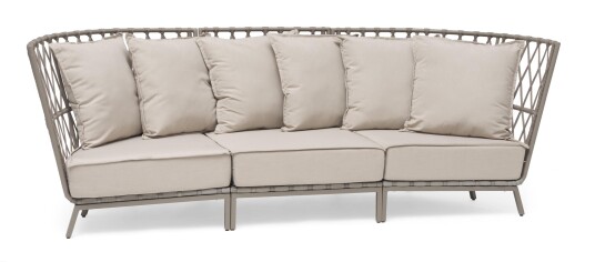 Hillerstorp Jet set lounge sofa Beige med beige pute Beige Hillerstorp Jet set lounge sofa Beige med beige pute Beige