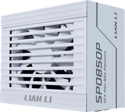 Lian Li SP0850P White Strømforsyning 850W SFX Platinum Hvit