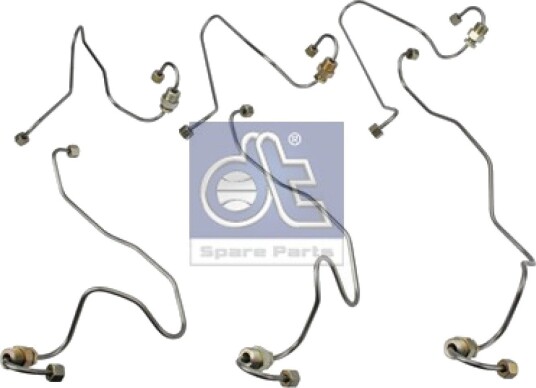 DT Spare Parts 4.90455 Sett høytrykkledning, innsprøytningsanlegg DT Spare Parts 4.90455 Sett høytrykkledning, innsprøytningsanlegg