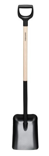 Fiskars Solid 1066723 Spade D-håndtak, tre, Hageredskap