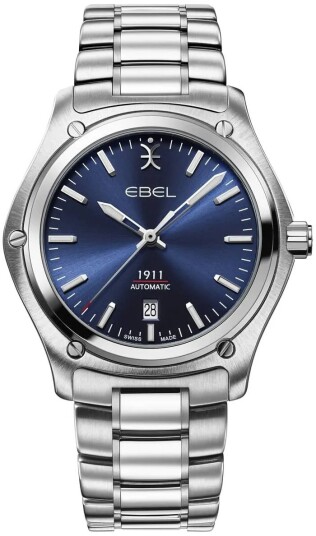 Ebel 1911 Herreklokke 1216615 Blå/Stål Ø42 mm Ebel 1911 Herreklokke 1216615 Blå/Stål Ø42 mm