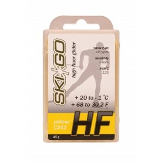 Skigo HF Blå - Fästvalla, burk blå 45g
