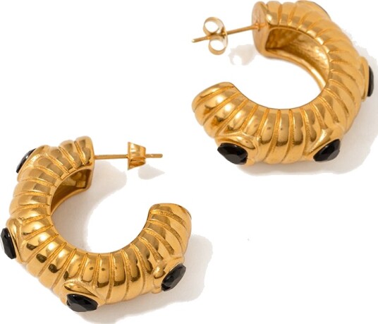 Céleste Earrings Annette 18K Gold