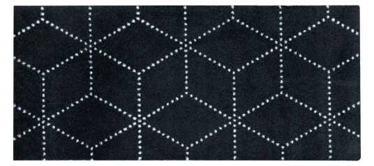 Heymat Hagl Black dørmatte 45x100 cm