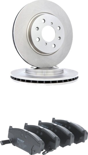 Bremseskiver og -klosser RIDEX 3405B3107