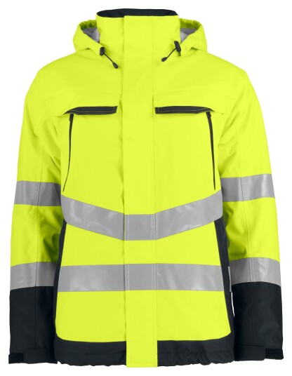 ProJob 6441 Skalljakke En Iso 20471 Klasse 3 - Yellow/Black - L