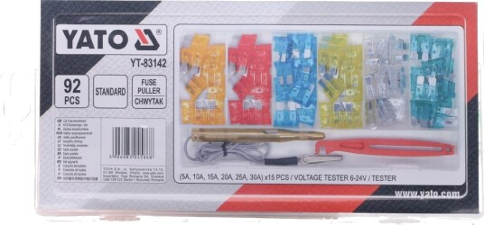 YATO YT-83142 Sikringssett YATO YT-83142 Sikringssett