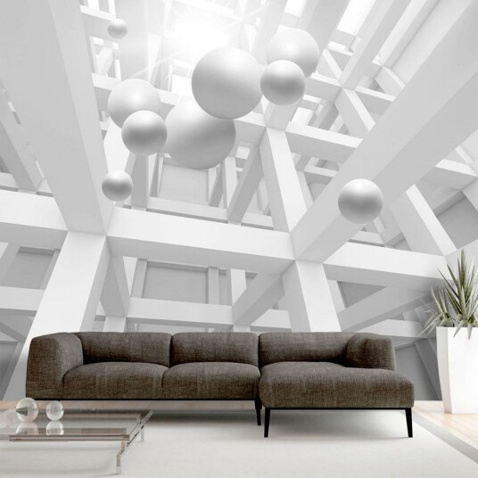 Fototapet White Enclave 400x280 - Artgeist sp. z o. o.
