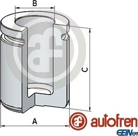 AUTOFREN SEINSA D025847 Stempel, bremsecaliper AUTOFREN SEINSA D025847 Stempel, bremsecaliper