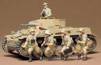 Tamiya 1/35 TYSK KAMPVOGN PANZER II Tamiya 1/35 TYSK KAMPVOGN PANZER II