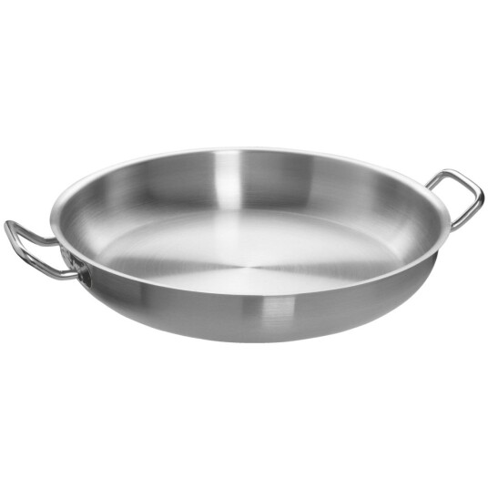 VEGA Stekepanne Professional uten belegg 38x7 cm (ØxH) Sølvfarge Rund
