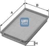UFI 30.248.00 Luftfilter UFI 30.248.00 Luftfilter