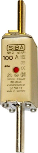 Siba Knivsikring 2000413.250 NH2, Gl/Gg 250 A, 3-Pakning