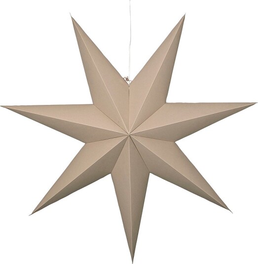 Star Trading   Paperstjerne Vanlig 90cm   Beige