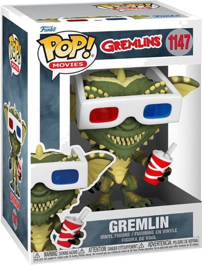 Funko POP Gremlins actionfigur Gremlin with 3D Glasses