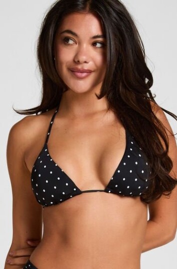 Hunkemöller Bardolino Trekant Bikinioverdel Svart