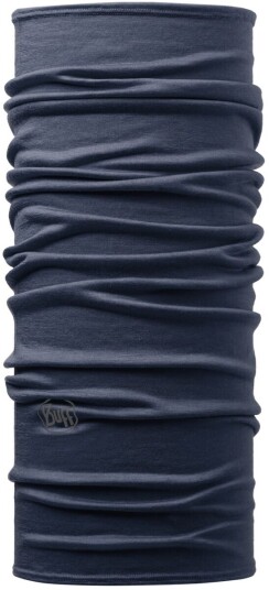 Buff Hals Lightweight Merino Wool Solid Denim Buff Hals Lightweight Merino Wool Solid Denim