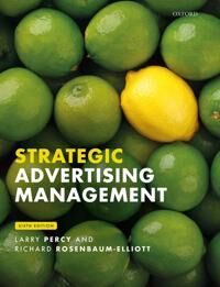 Strategic Advertising Management Av Larry (Visiting Professor Of Marketing At T Percy