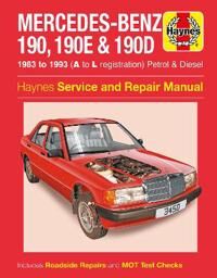Mercedes-Benz 190, 190e & 190d Petrol & Diesel (83 - 93) Haynes Repair Manual Av Haynes Publishing Mercedes-Benz 190, 190e & 190d Petrol & Diesel (83 - 93) Haynes Repair Manual Av Haynes Publishing