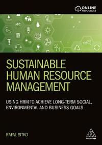 Sustainable Human Resource Management Av Dr Rafal Sitko