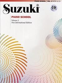Suzuki Piano School 2 + Cd New International Ed. Av Seizo Azuma
