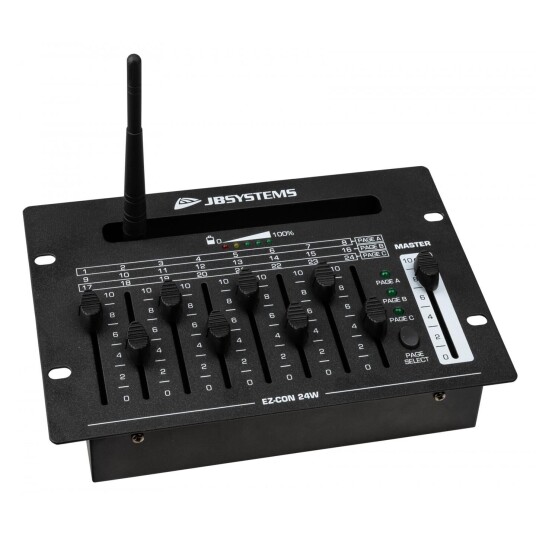 Jb Systems Ez-Con 24w Dmx Kontroller 24 Kanaler. W-Dmx. Oppladbar. Innb.Psu