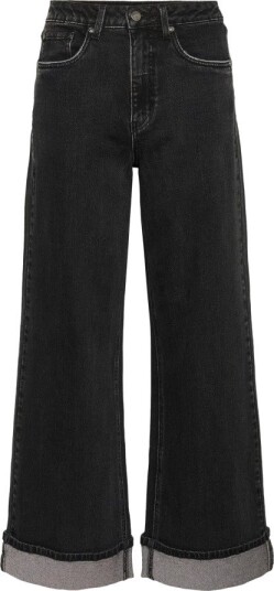 Gestuz Gzsara Hw Wide Jeans Noos Black 26 x 32
