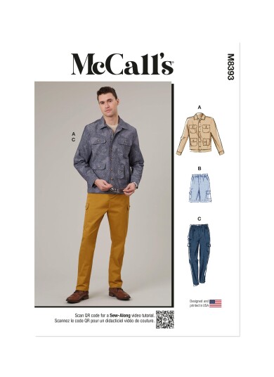 McCall's 8393 - Jakke, Shorts & Bukse BB (44-46-48-50-52)