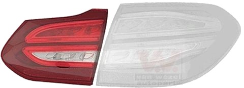VAN WEZEL 2925928U Baklykt