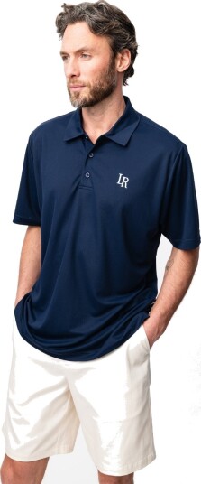 Local Rule Performance Polo Blå Golf pologenser herre Navy XX Large