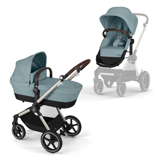 Cybex Barnevogn Eos Lux 2i1 Kombivogn Sky Blue